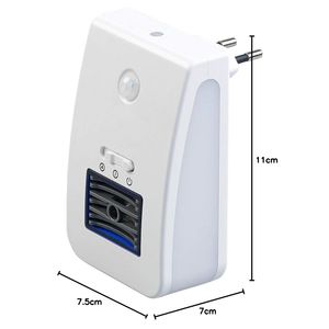 Newgen Medicals Ozongerät: 2in1-Ionisator-Luftreiniger & Nachtlicht - view 8