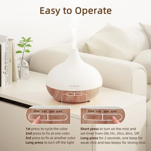 ASAKUKI - 300ml Aroma Diffuser - view 7