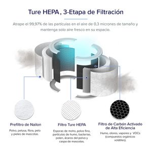 LEVOIT Luftreiniger HEPA Filter für Allergiker - view 7