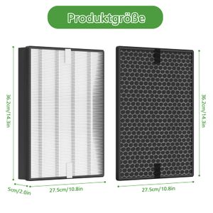 isinlive FY2420/30 Ersatzfilter kompatibel mit Philips - view 8
