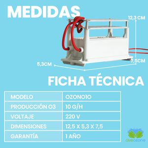 GMBOZONE Generador de Ozono - view 8