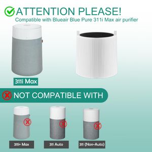 TOMORAL Filtro de Repuesto Compatible con Blueair 311i Max - view 2