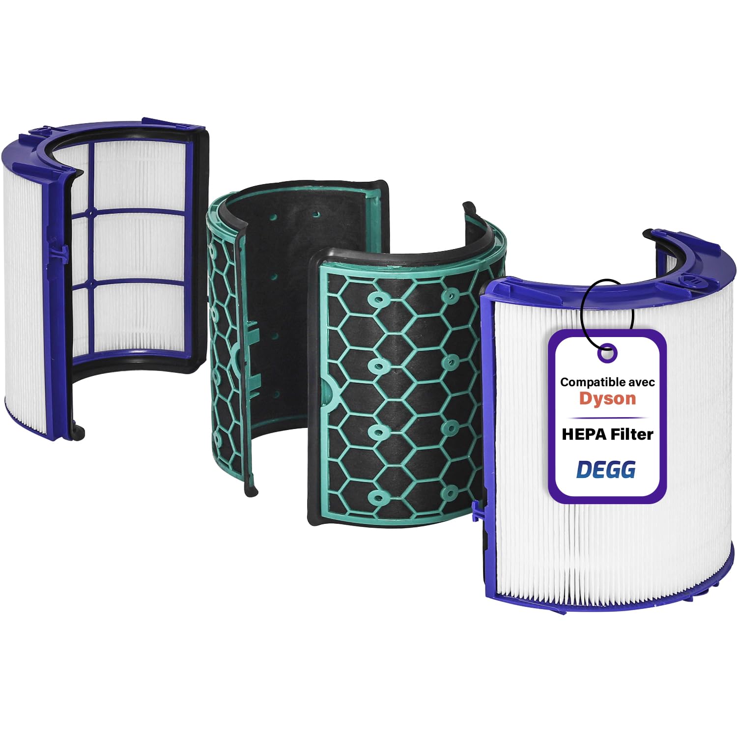 DEGG - Filtro de reemplazo para Dyson Pure Cool y Hot
