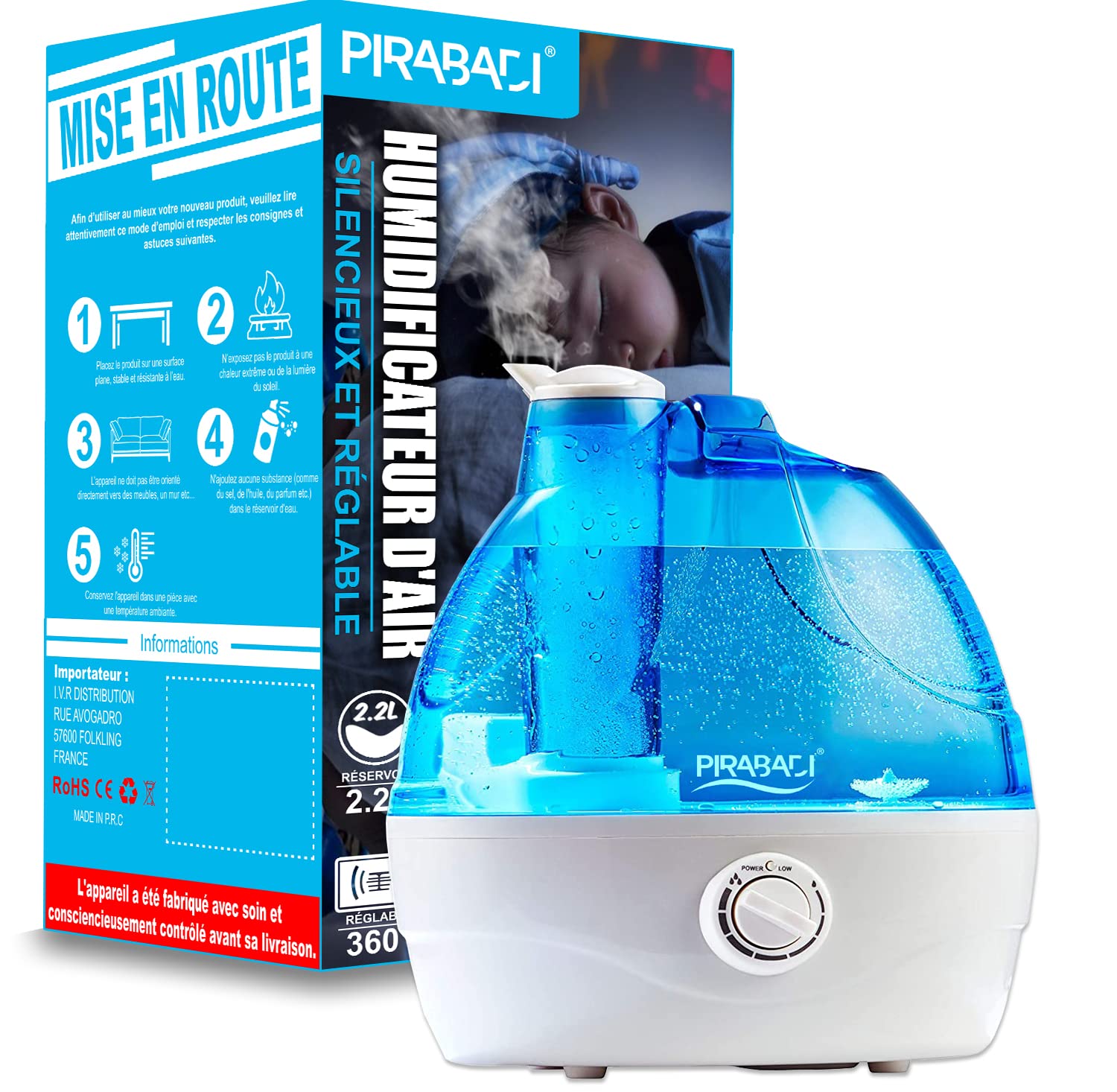 PIRABADI - HUMIDIFICATEURS D'AIR