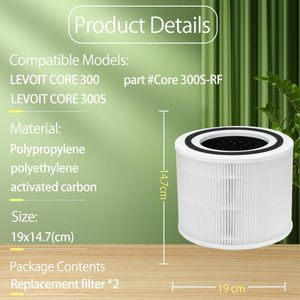 Bamboost Filtre de Rechange LEVOIT Core 300 - view 2