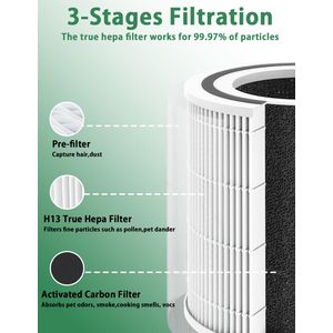 Bamboost Filtre de Rechange LEVOIT Core 300 - view 5