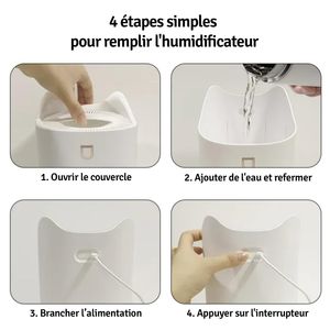 TECH N'FAST - Humidificateur ultrasonique - view 3