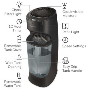 Honeywell - Top Fill Digital Humidistat - view 7