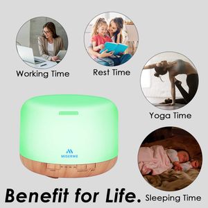 MISERWE - 500ML Essential Oil Diffuser - view 7